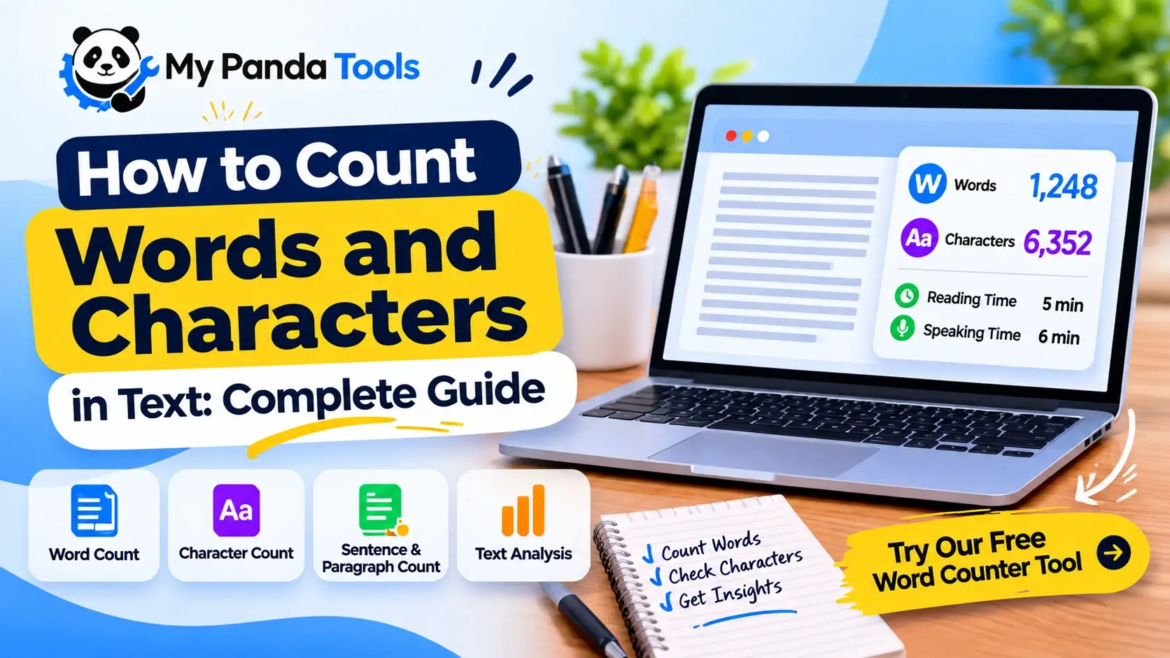 How to Check Word Count and Characters in Text